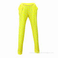 Sports Long Pants, Made of 95% Cotton and 5% Spandex Materials, OEM Orders Accepted